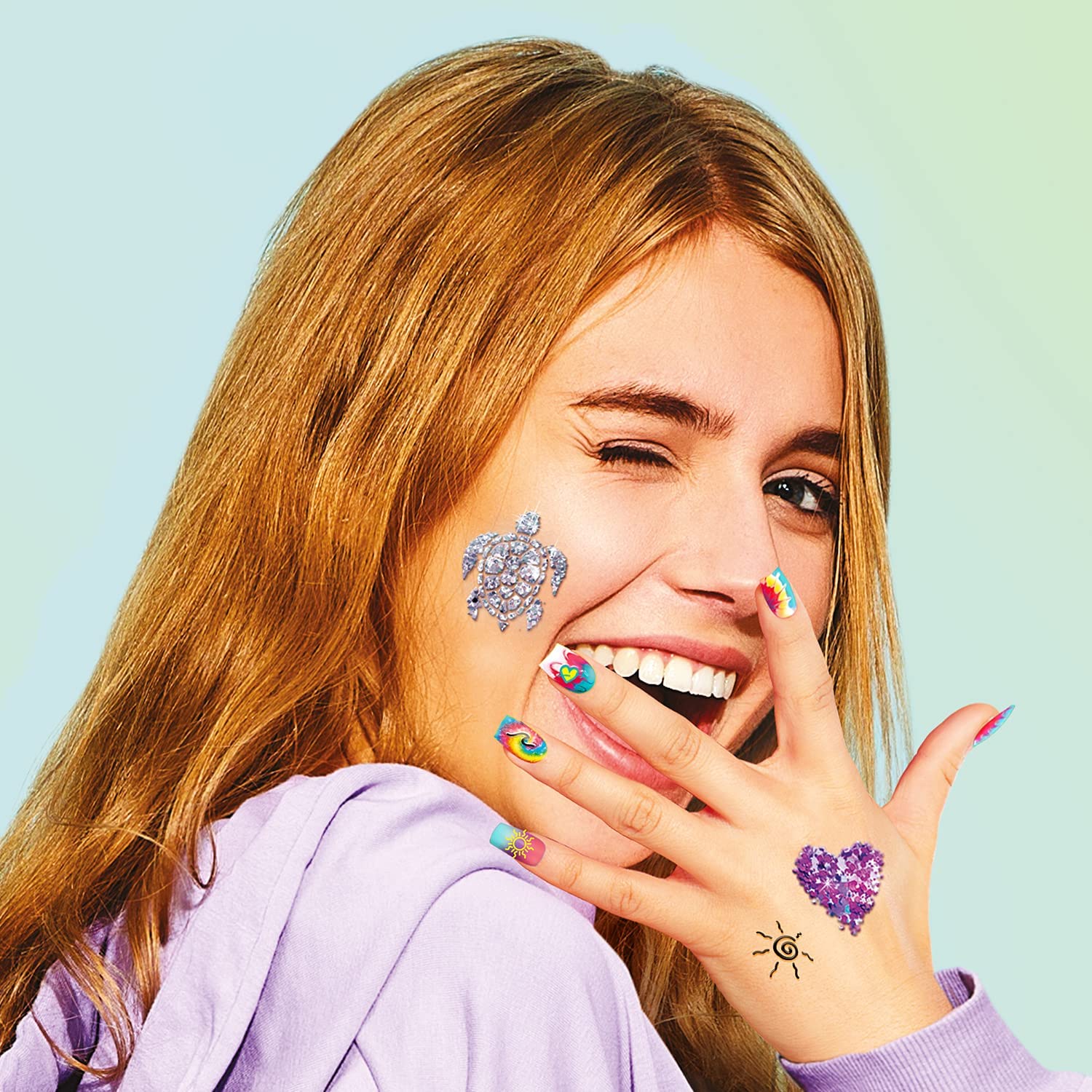 Jeu style 4ever bar a ongles tattoos tie-dye - Image 9