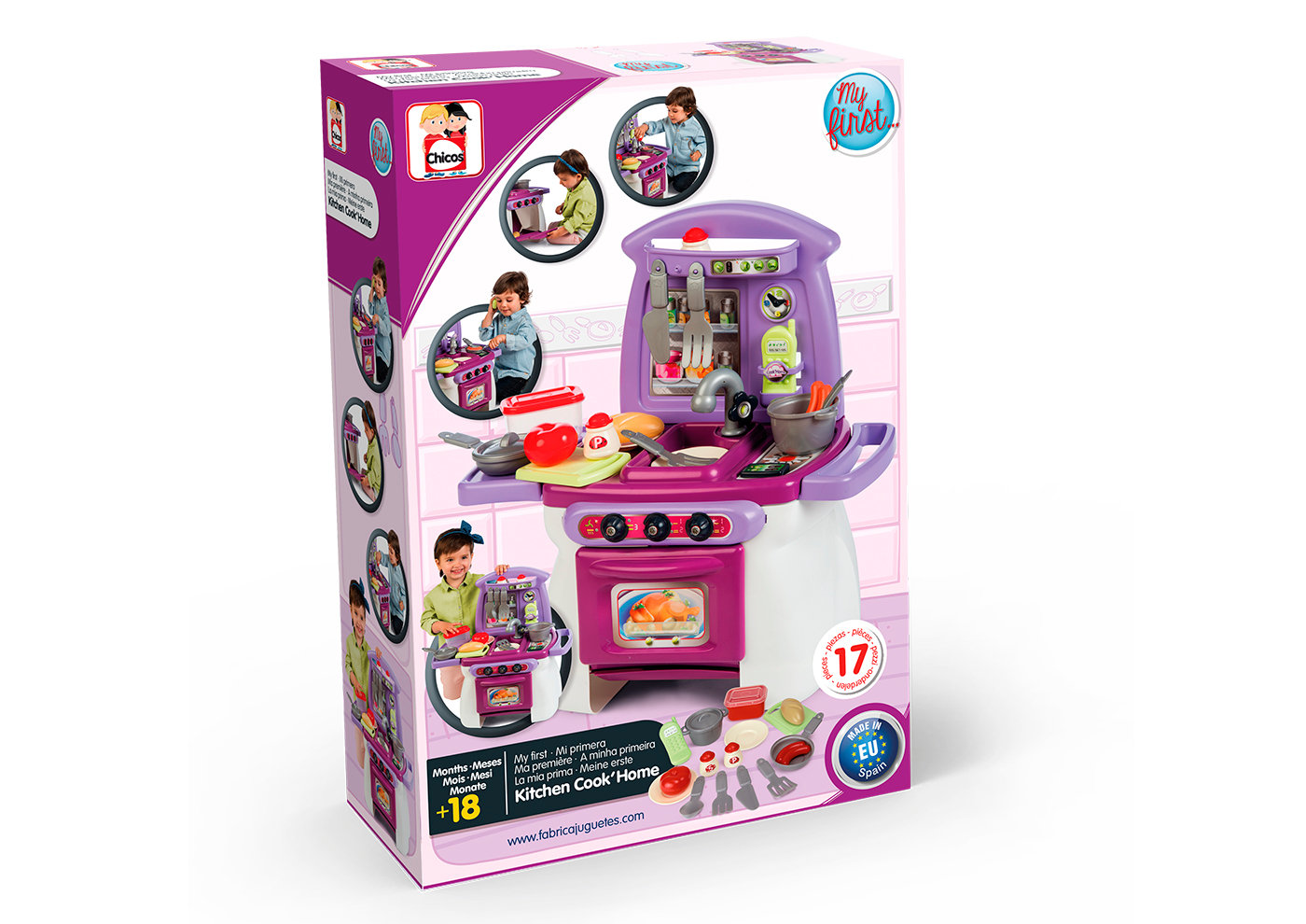 Dinette set my first kitchen cook'home-17pcs+18mois – Image 6