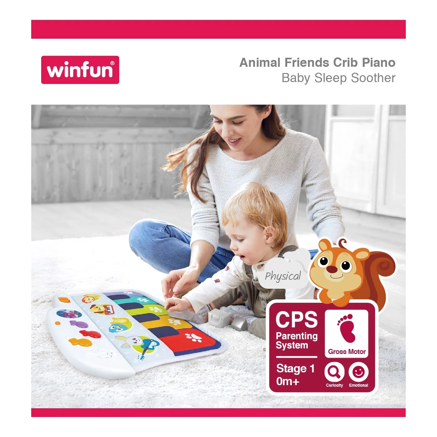 Piano pour bebe animal Friends crib piano+0mois - Image 3