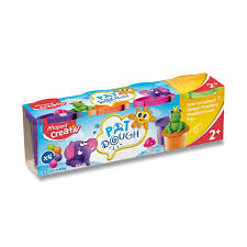 Pate a modeler pat dough-4potsx114g+2ans