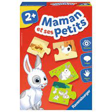 PUZZLE EDUCATIF MAMAN ET SES PETIES+2ANS - Image 4