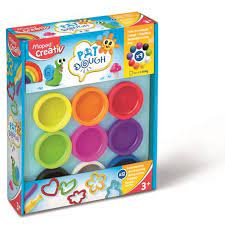 Pate a modeler pat dough 9 pots x56g+12 accessoires+3ans - Image 3