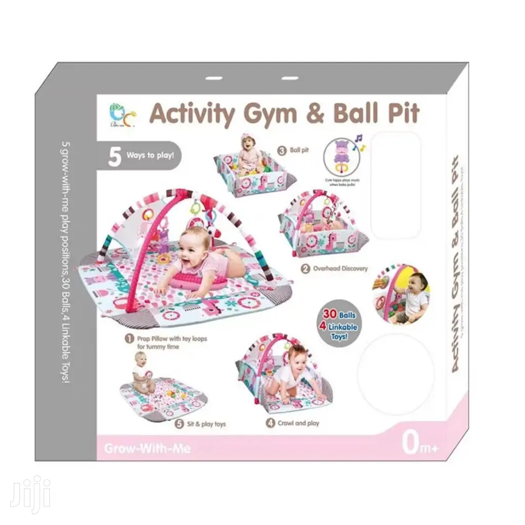 Jeu d'éveil 5en1+30 balles art – Image 3