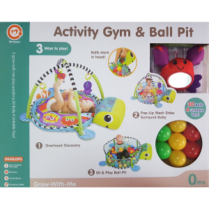 Jeu d'éveil 3en1+30balles