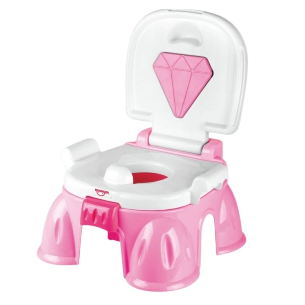 Toilette pour enfant musicalbleu/rose Orca