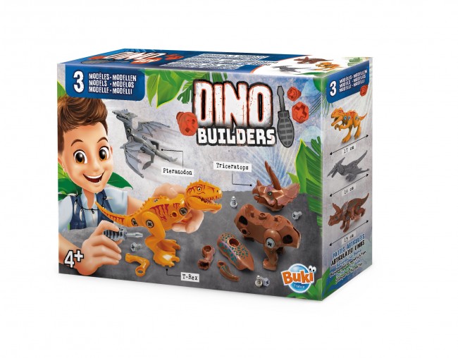 Figurine Dinosaure 3-en-1 Avizar - À Assembler Avec Visseuse Et Cible - Jeu De Construction Neuf