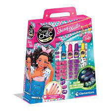 Jeu de maquillage crazy chic ongles phosphorescents+6ans
