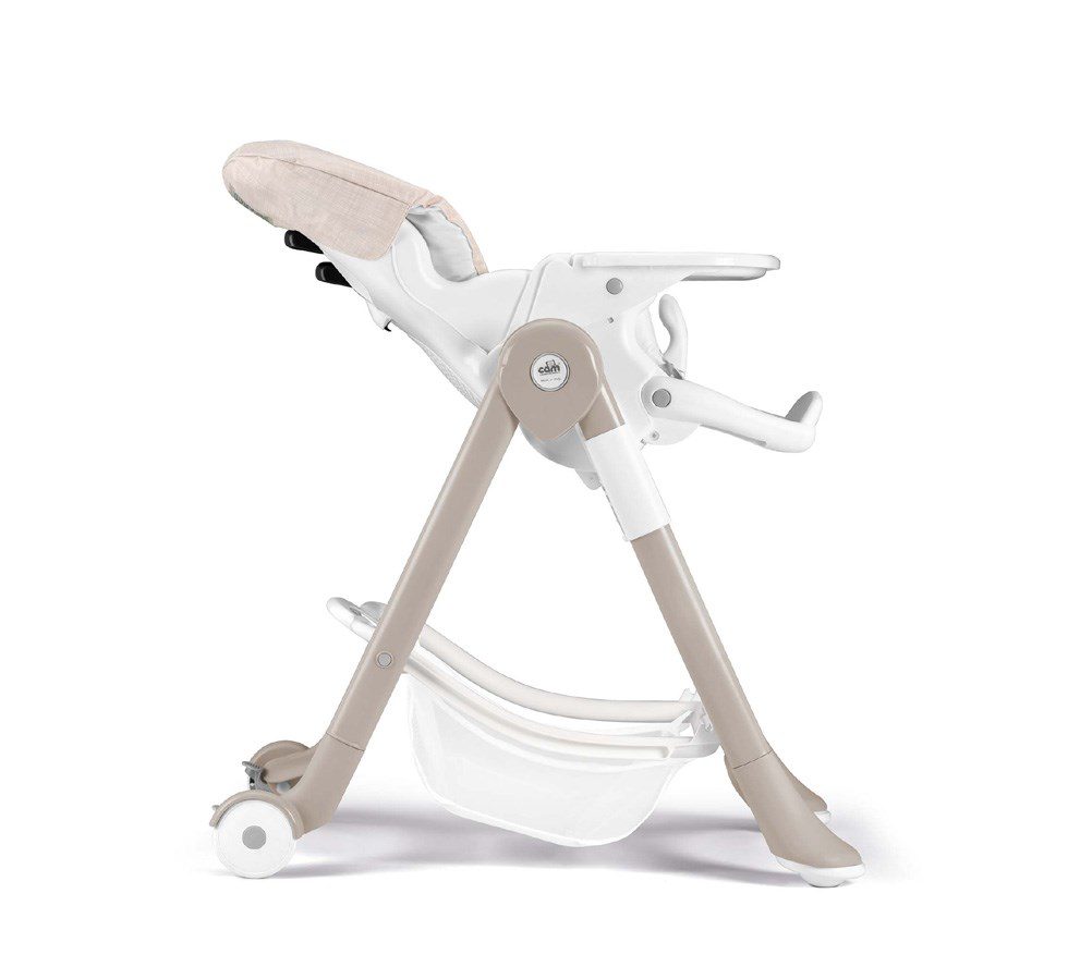 Chaise Haute Pour Bébé Blanche - Siège Repas Enfant Ergonomique