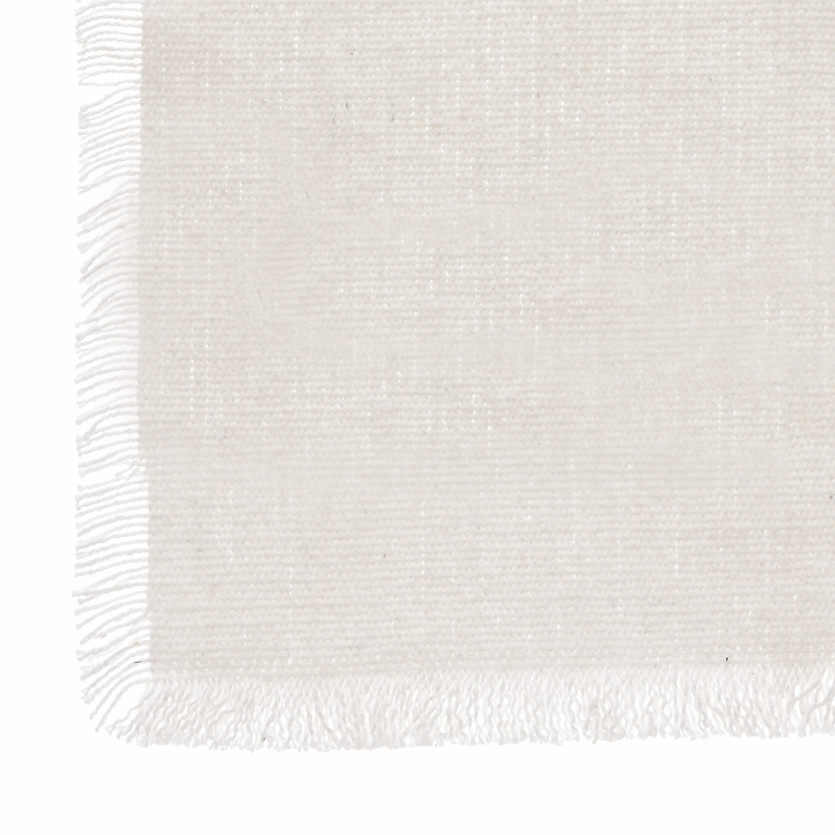 Chemin de table en coton-38x140cm-maha-blanc – Image 3