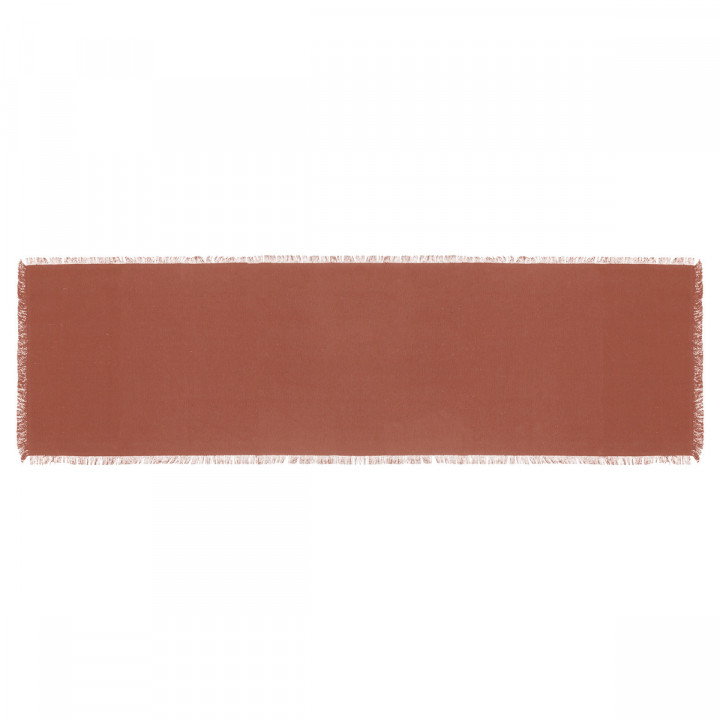 Chemin de table en coton-38x140cm- maha terra