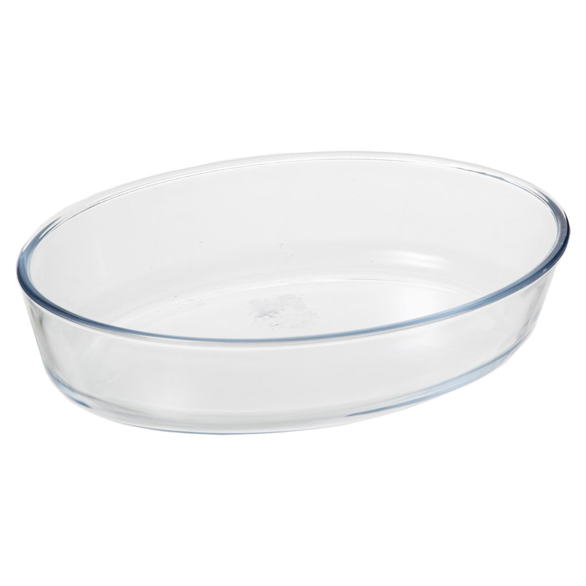 Plat à Four Ovale En Verre Borosilicate SIMAX 2,2L - Résistant Au Chaud Et Froid - Va Au Four Et Lave-vaisselle