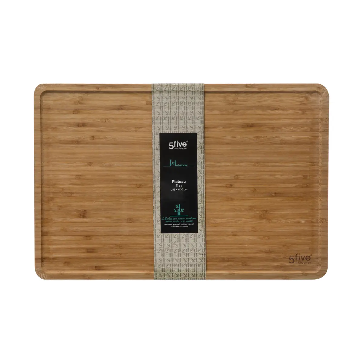Plateau de présentation en bambou-45x30cm – Image 2
