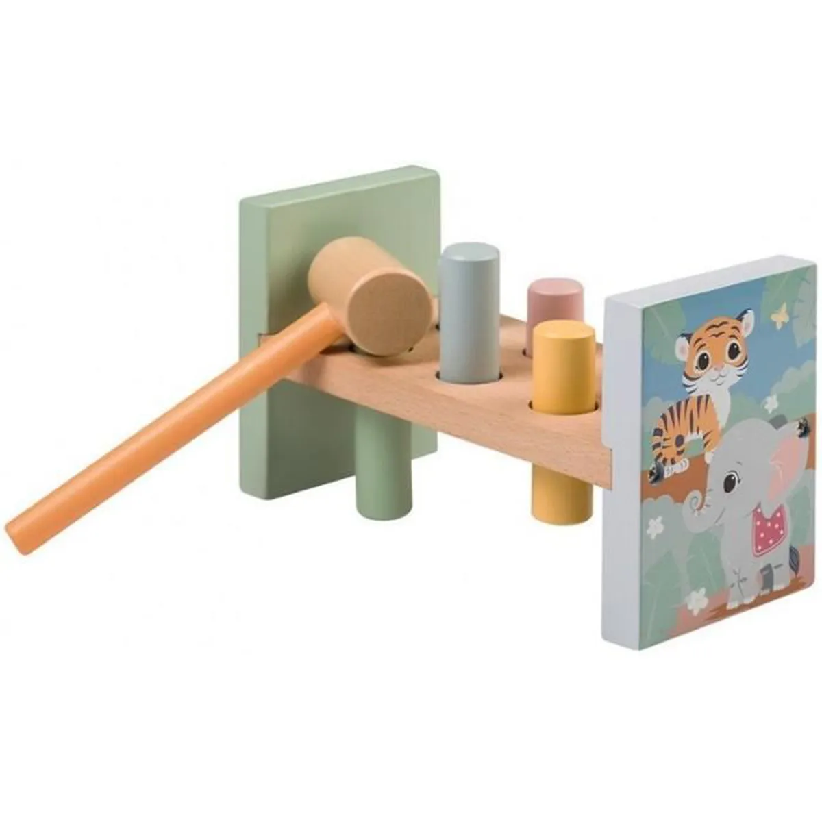 Etabli en bois avec chevilles a frapper+12mois – Image 3