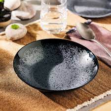 Assiette creuse ronde-20cm-luminarc Slate-noir - Image 2