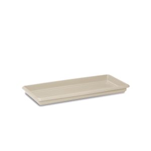 SOUS POT DE FLEUR EN PLASTIQUE-60CM-BEIGE