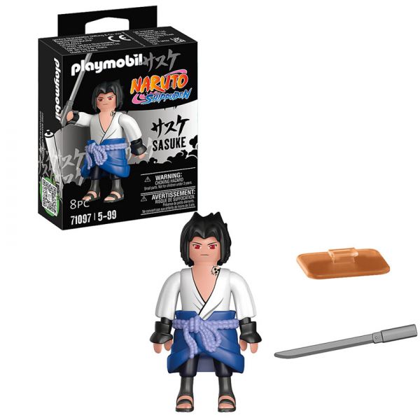 Playmobil naturo shippuden sasuke-8pcs-5-99ans