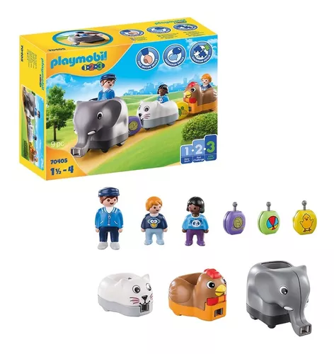 ② Playmobil 123 train des animaux — Jouets
