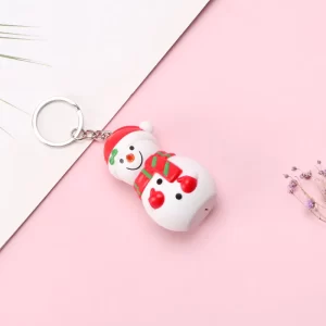 NOEL-PORTE CLE MUSICAL A LED-PERE NOEL-ASST