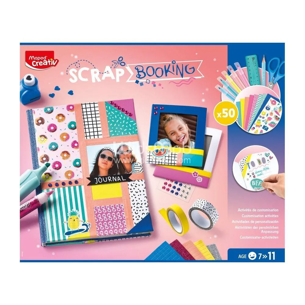 Jeu scrap booking activites de customisation-7-11ans – Image 2