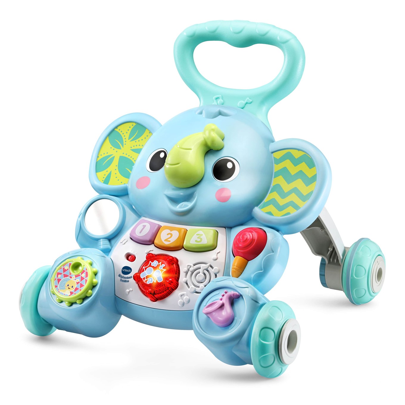 VTECH-ELEPHANTEAU TROTTINO-2EN1-BLEU+9MOIS - Image 5