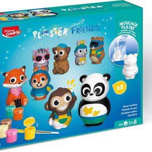 JEU PLASTER FRIENDS MOULAGE PLATRE+5ANS