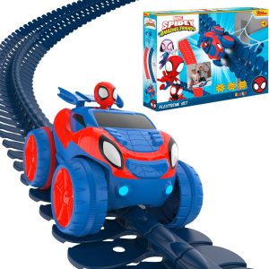 SMOBY-FLEXTREME-SET SPIDERMAN-CIRCUIT+1 VOITURE