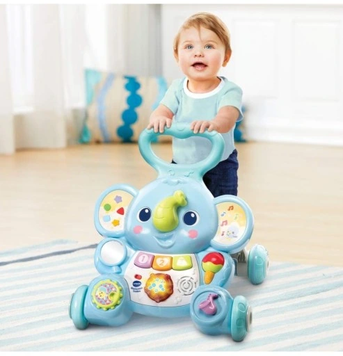 VTECH-ELEPHANTEAU TROTTINO-2EN1-BLEU+9MOIS - Image 2