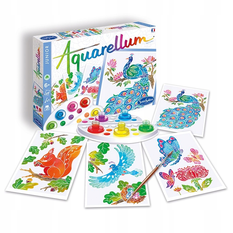 Jeu aquarellum junior dans le parc+6ans