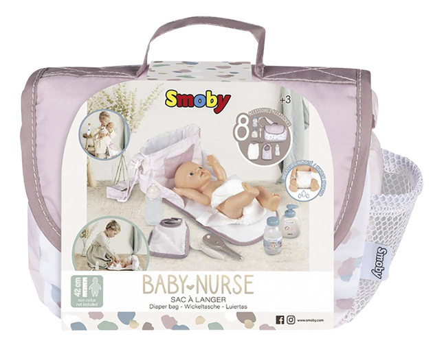 Smoby baby-nurse sac a langer+3ans – Orca