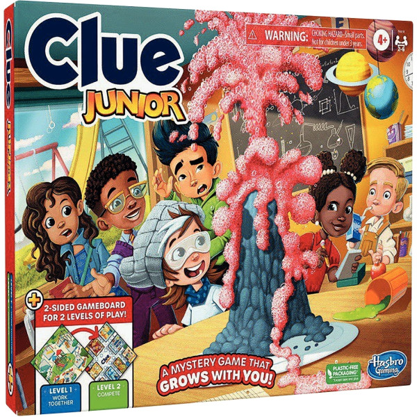 JEU DE SOCIETE CLUEDO JUNIOR NIVEAU 1ET2-2EN1+4ANS – Orca