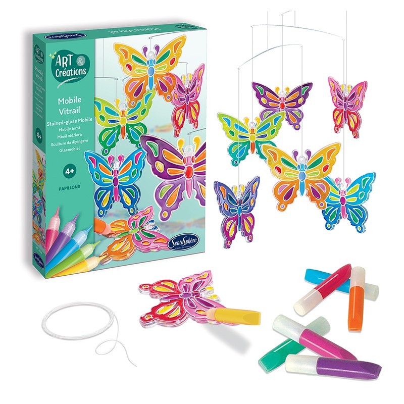 Jeu Mako Vitraux - Pour Décoration Ou Collection, Jeu D'imitation Vintage