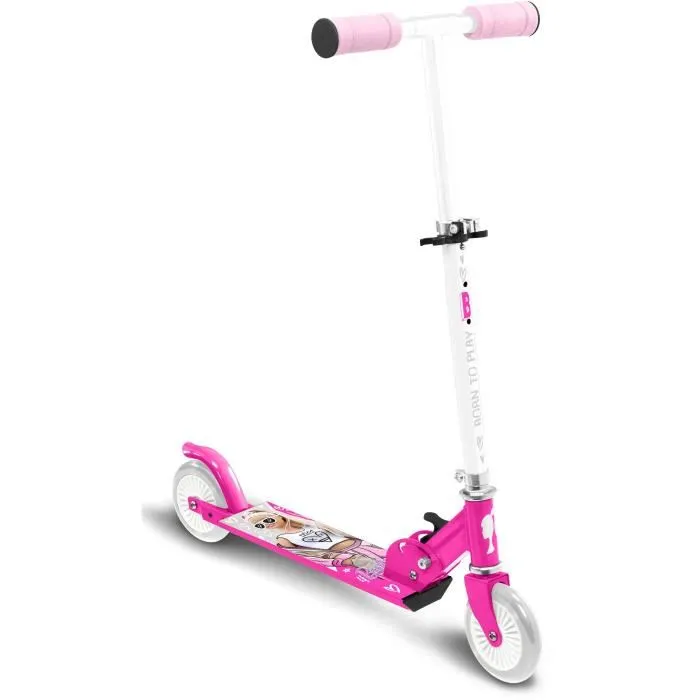 TROTINETTE A 2 ROUES AJUSTABLE-BARBIE ROSE – Orca