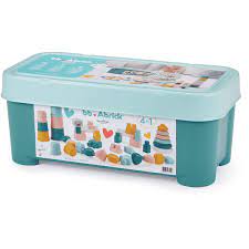 Jeu d'éveil coffret bb abrick-4en1-41pcs+12mois