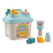 Jeu d'eveil la maison des formes-11pcs+12mois