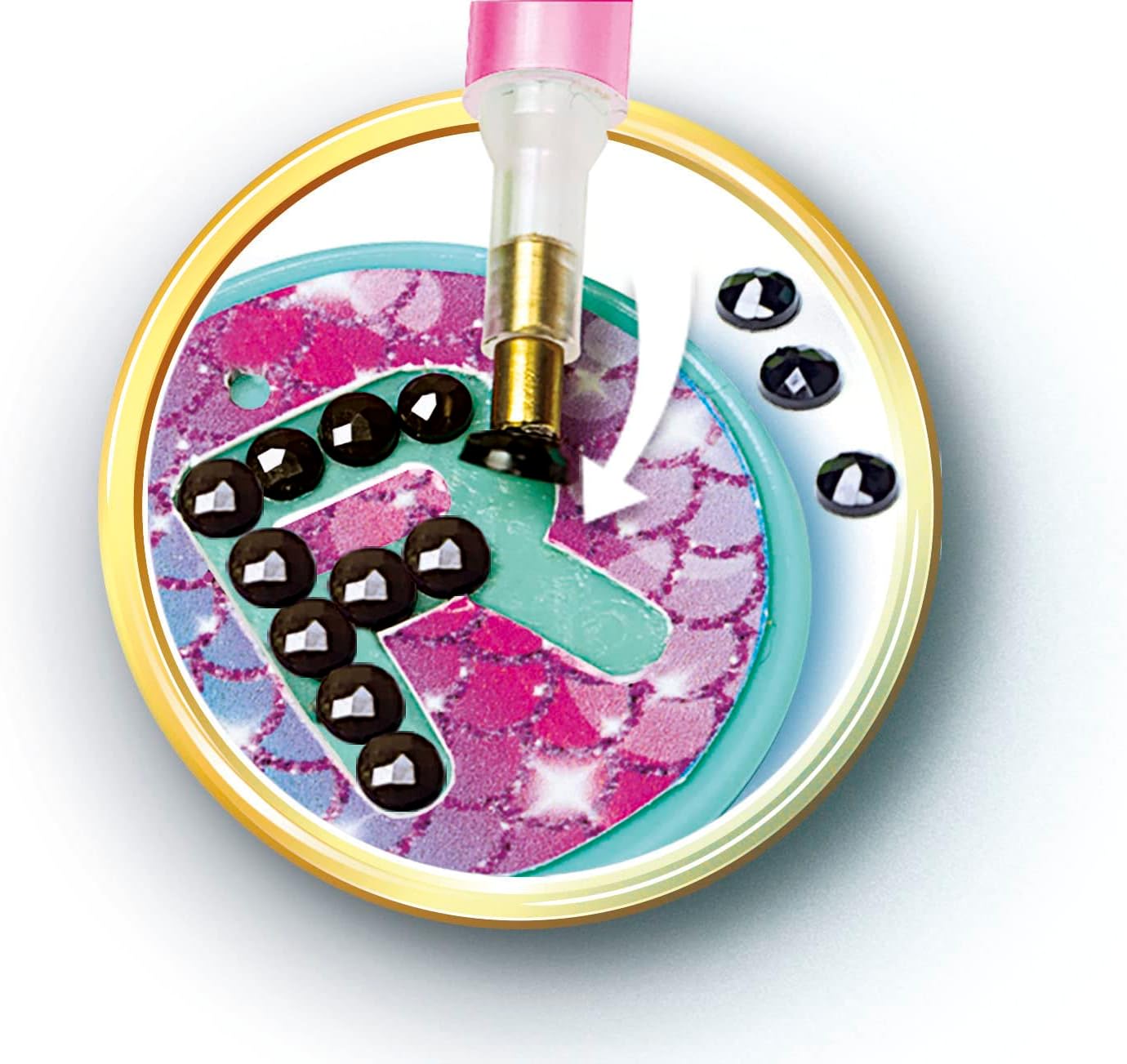 CRAZY CHIC MESSAGE CREATION BIJOUX ET PERLES+7ANS-CLEMENTONI – Image 2