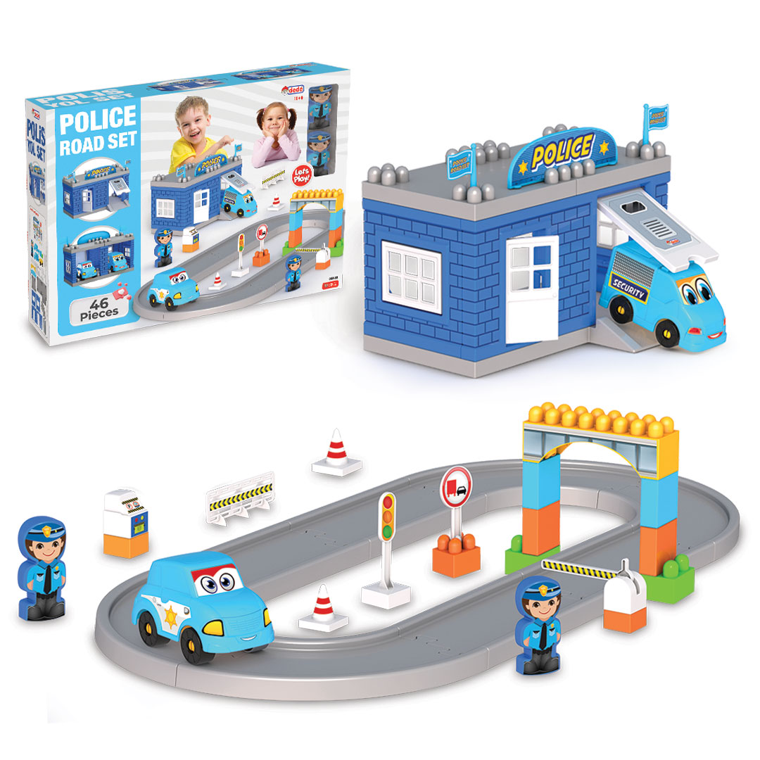 JOUETS ECOIFFIER - 2983 - STATION POLICE -ABRICK- A PARTIR DE 18