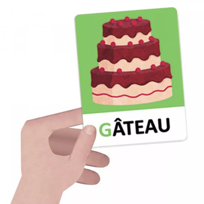 Jeu éducatif Montessori flashcards alphabet tactile et phonetique-2-5ans – Image 3