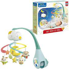 Clementoni mobile musical doux nuages-peluches+ module+ 0mois – Image 5