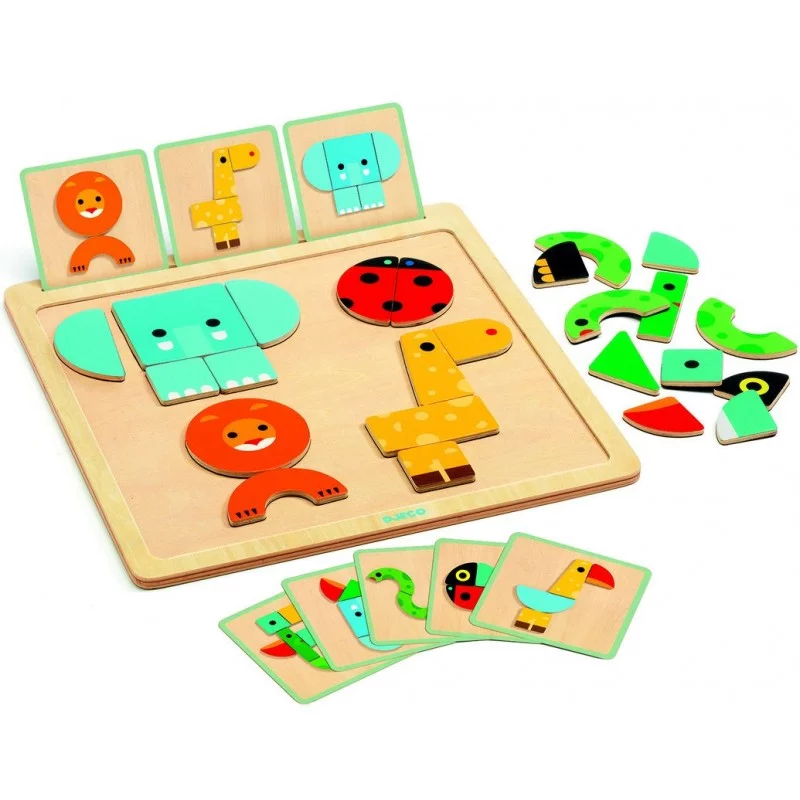 Jeu magnétique geobasic-24pcs+2ans - Image 3