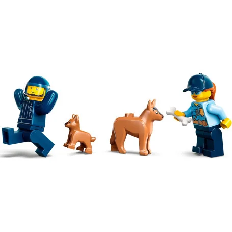LEGO CITY-LE DRESSAGE DES CHIENS POLICIERS+5ANS – Orca