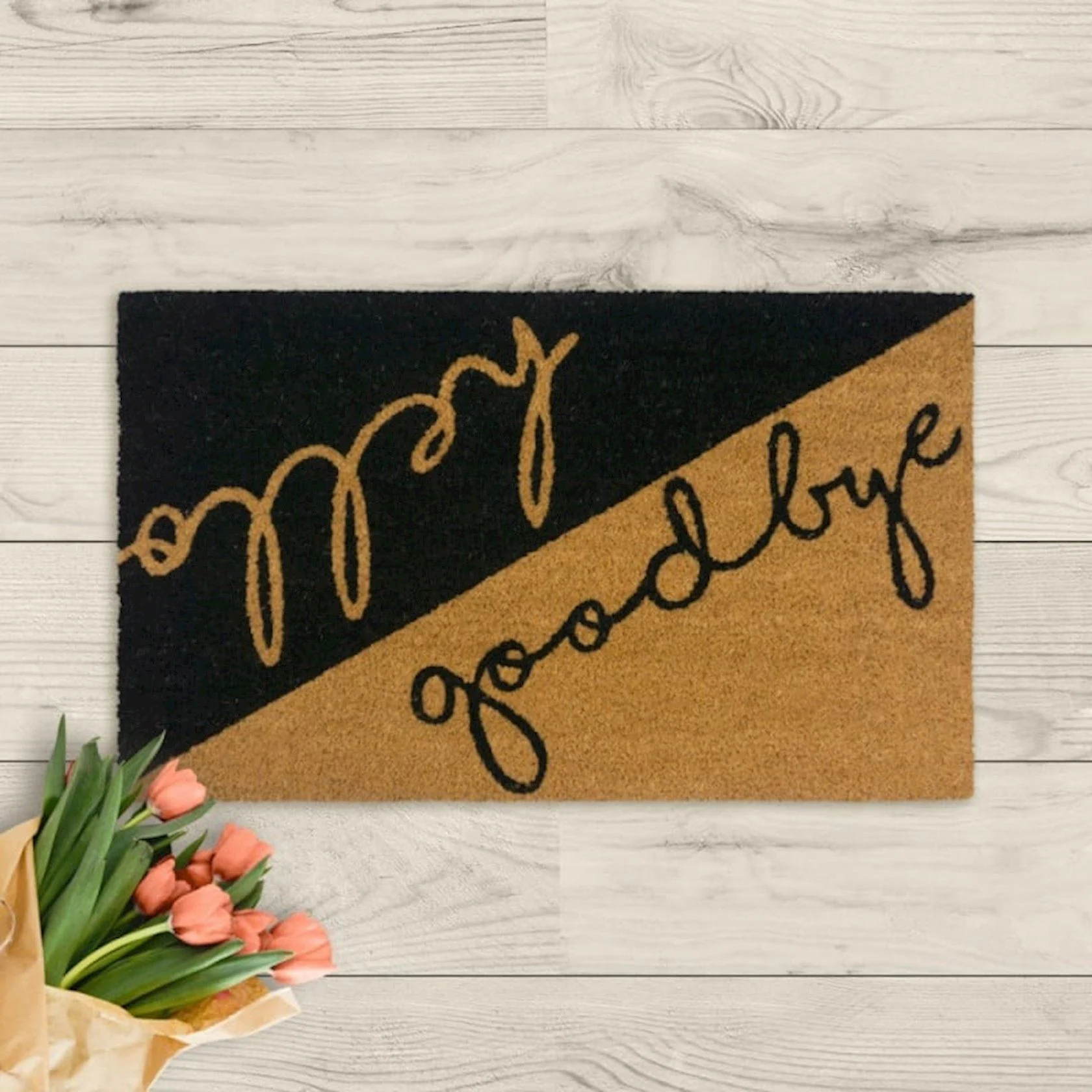 PAILLASON-45X75CM-EN FIBRE DE COCO-GOODBYE-NATUREL – Image 3