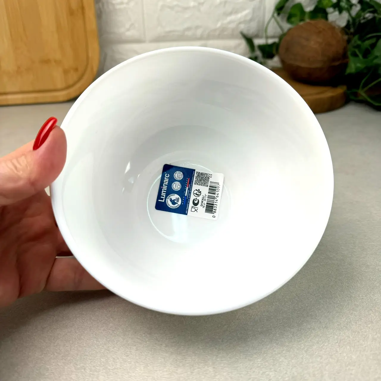 Bol luminarc-75cl-diwali-blanc – Image 6
