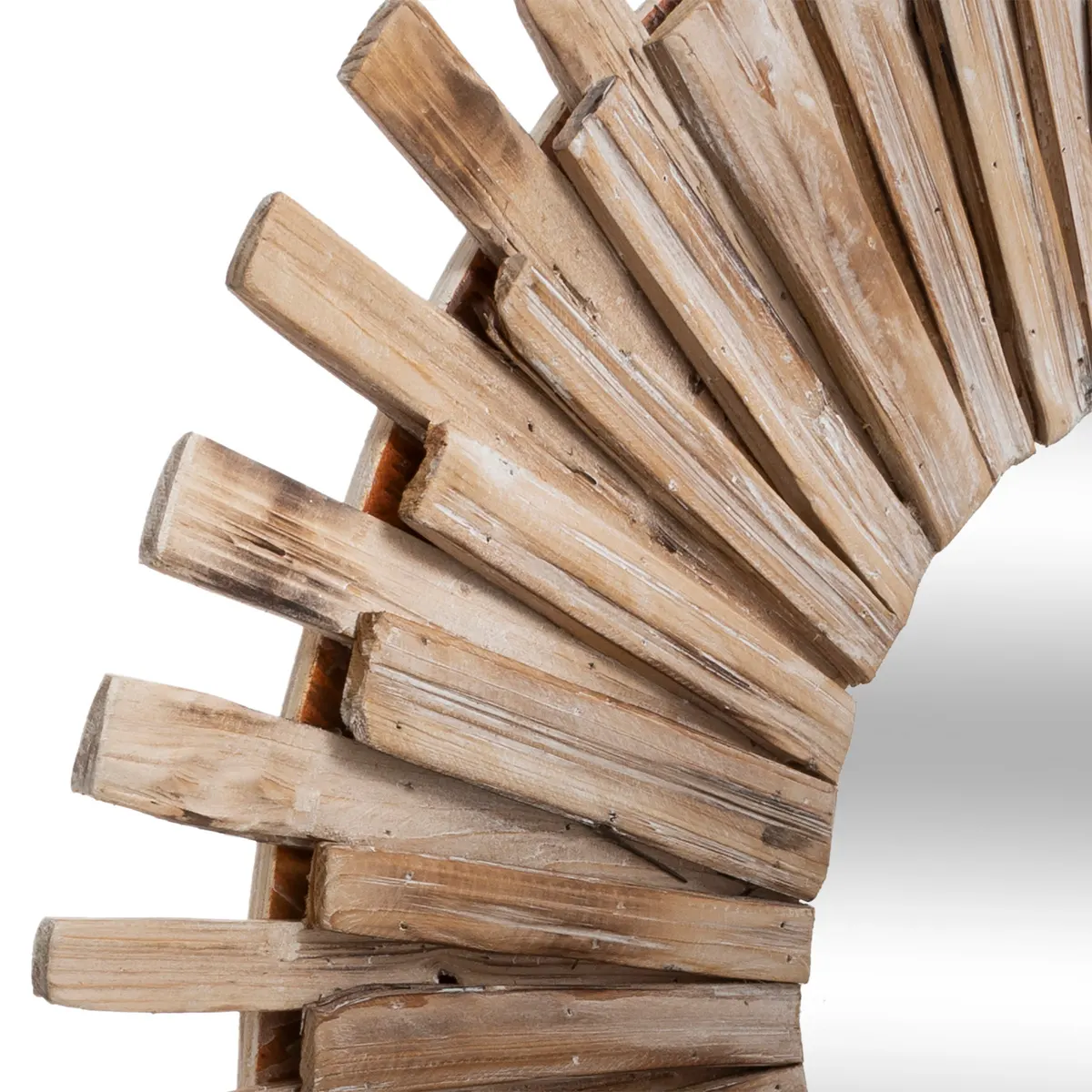 Miroir-87cm-cadre en bois flotte Manon - Image 3