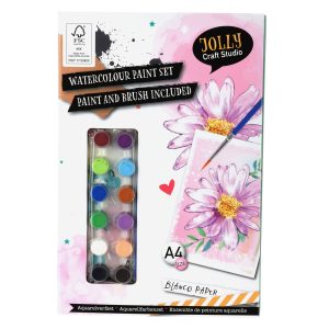 Cahier de coloriage+ accessoires Jolly Craft studio