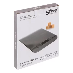 BALANCE DE CUISINE-5KG-DIGITALE NOIRE