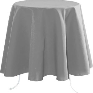 Nappe de table-180cm-ronde Nelson anti -tache souris
