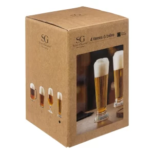VERRE A BIERE-SET DE 4PCS-37CL-ROYAL