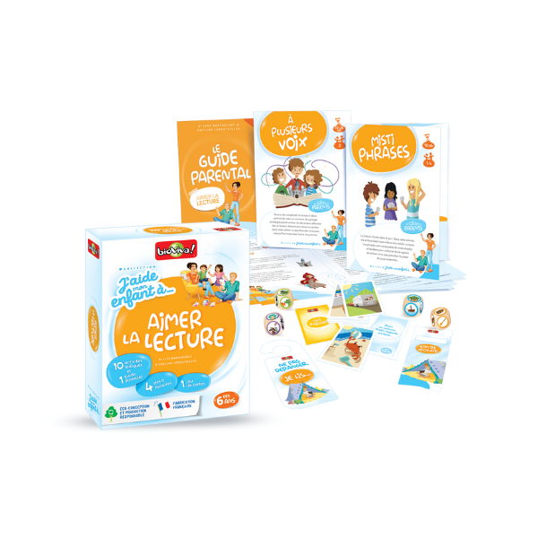 Jeu éducatif j’aide mon enfant a aimer la lecture+6ans – Orca