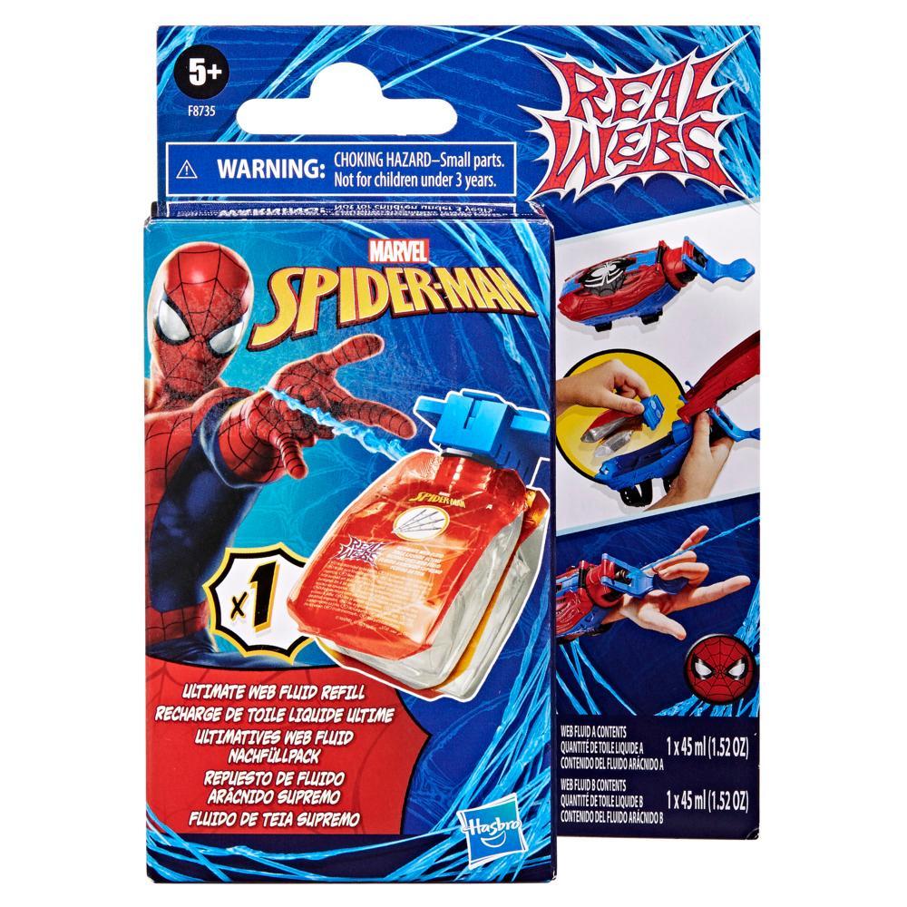 Recharge de toile liquide ultime pour lanceur spiderman Orca