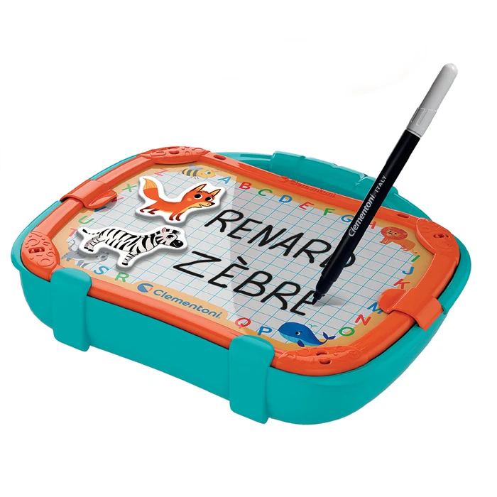 CLEMENTONI-JEU EDUCATIF MAGNETIQUE ALPHABET ET ANIMAUX – Image 2